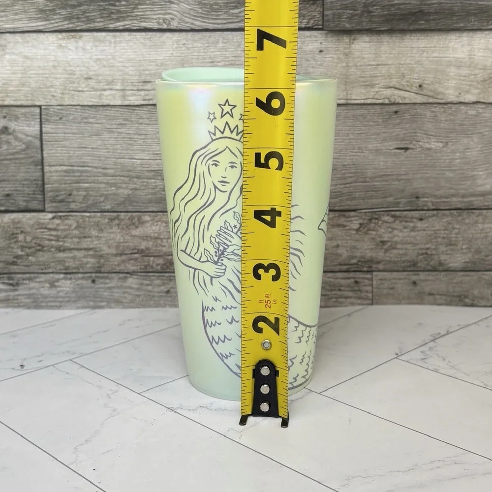 Starbucks 50th Anniversary Mermaid Siren Ceramic Travel Tumbler Limited Edition
